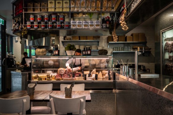 The Pyrmont salumeria hopes to expand to dinner service in the coming weeks. 