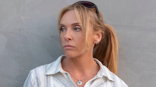 Unbelievable starring Merritt Weaver, left, and Toni Collette.