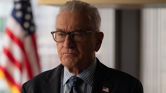 Robert De Niro as former president George Mullen in Zero Day.