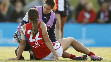 Toll rises: Maddy Guerin is the fourth Demon to rupture her ACL