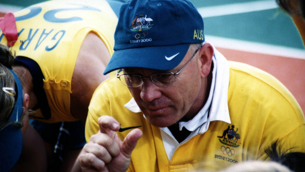 Ric Charlesworth at the 2000 Sydney Olympic Games. 
