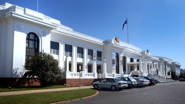 Criticism of neglect for Old Parliament House's chambers prompted the Howard government to act.