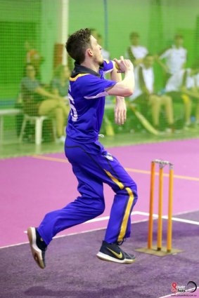 ACT Rockets all-rounder Brock Winkler at the nationals championships.