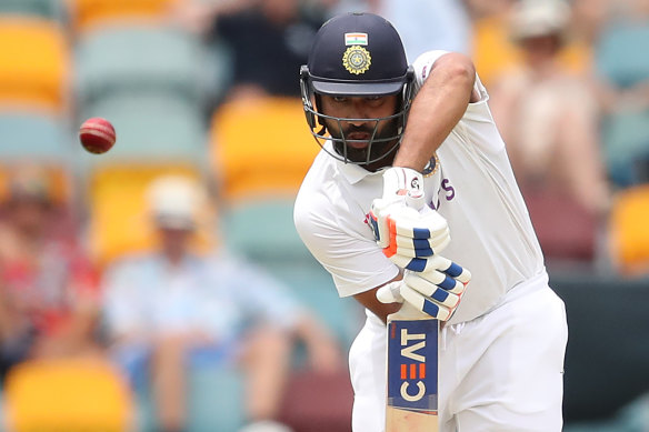 Rohit Sharma was criticised for his dismissal to Nathan Lyon.