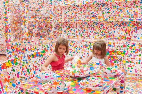 Yayoi Kusama’s popular interactive installation returns as part of Wonderstruck at GOMA.