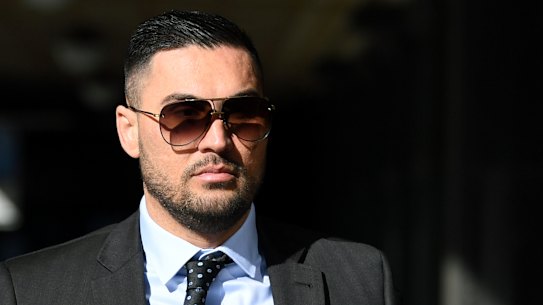 A file image of Salim Mehajer in 2020. He has been on trial in Sydney over domestic violence charges.