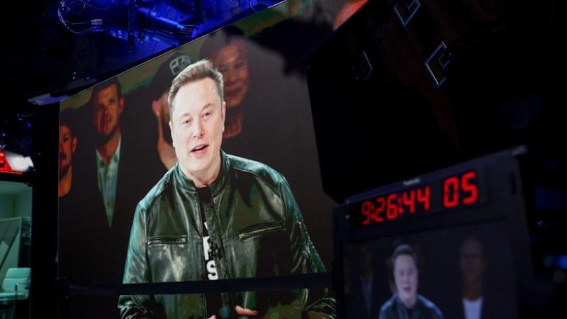 Musk, the trillionaire rocket man villain, has his moment