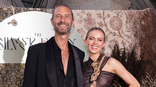 Justin Hemmes and Madeline Holtznagel attend The Silver Party, an annual fundraising event for the Sydney Children’s Hospitals Foundation.