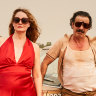 Miranda Otto as Maxine and Noah Taylor as Robert Senior in Thou Shalt Not Steal.