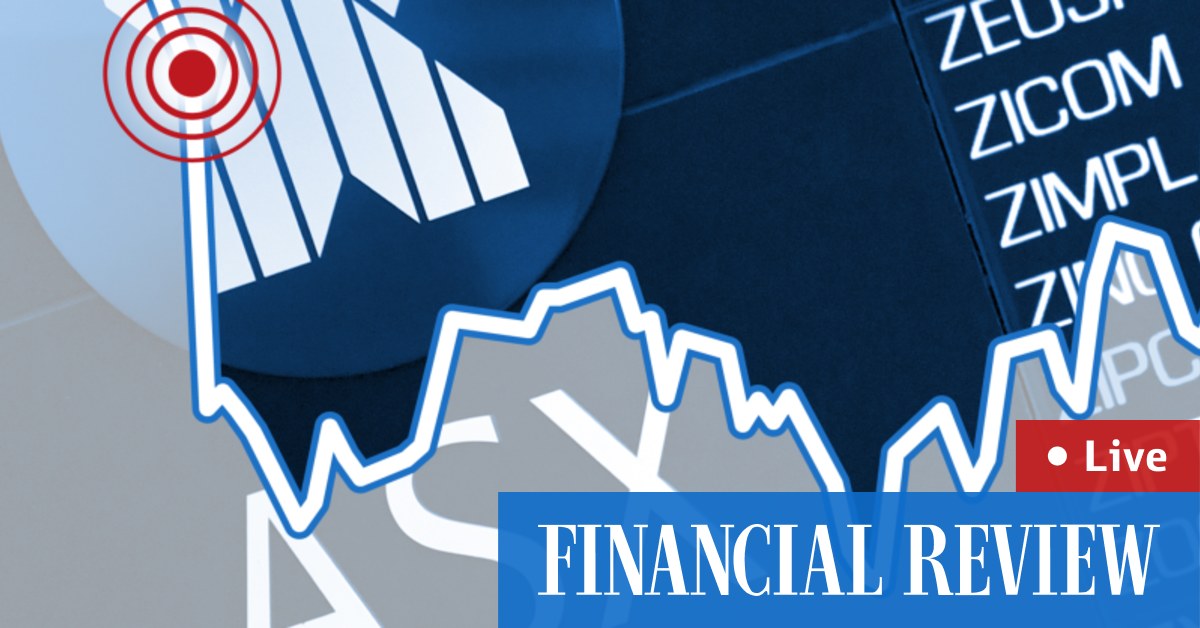 ASX LIVE: Australian shares are poised to snap their losing streak after a late Wall Street rally