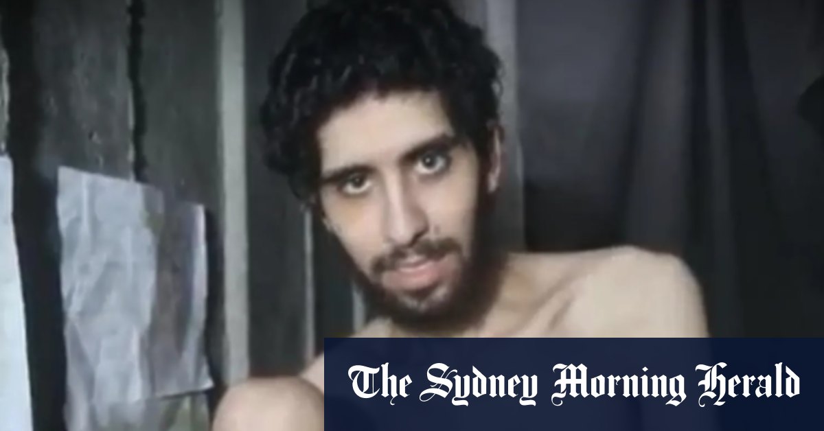 ‘Walking to my grave’: Outrage after Hamas releases video of emaciated Israeli hostage