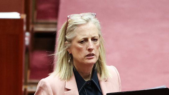 Public Service Minister Katy Gallagher. 