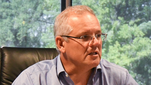 Scott Morrison is working on options to help hundreds of trapped Australians in China.