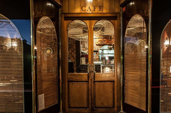 Locals are concerned that mourners will walk past diners at the restaurant. 