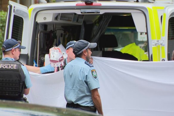 A man has been shot dead by police at Potts Point.