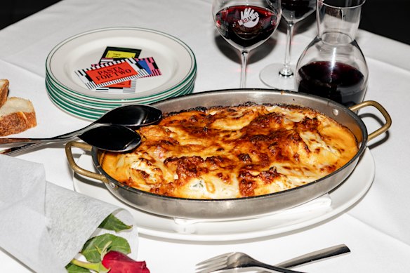 It’s $50 each for two people to get three courses and some wine at Marameo.
