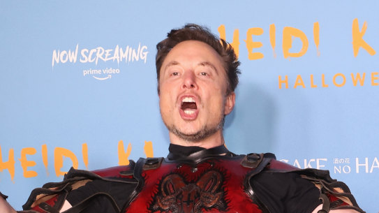 Elon Musk, like Q, has often framed current events as titanic spectacles of apocalyptic grandeur.