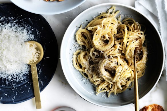 Dishes such as Neil Perry’s cacio e pepe don’t stand a chance when Mel Buttle is around.