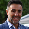 Sevag Chalabian outside his Rose Bay house in 2019.
