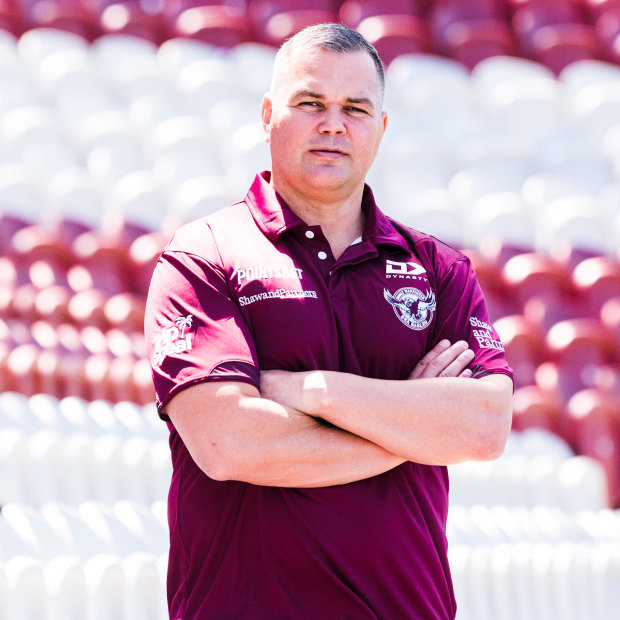 Manly coach Anthony Seibold