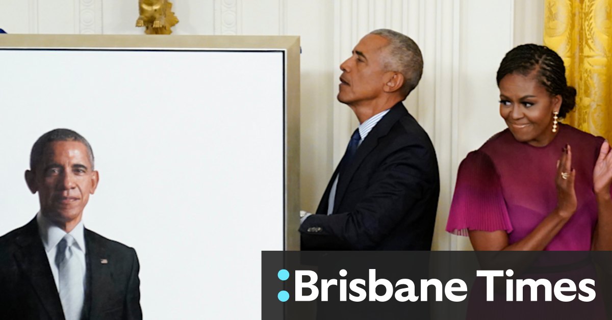 Barack Obama's White House portrait painting revealed to gasps - Vimarsana News