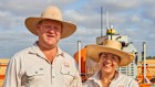 Queensland couple Andrew and Jocie Bate founded SwarmFarm. 