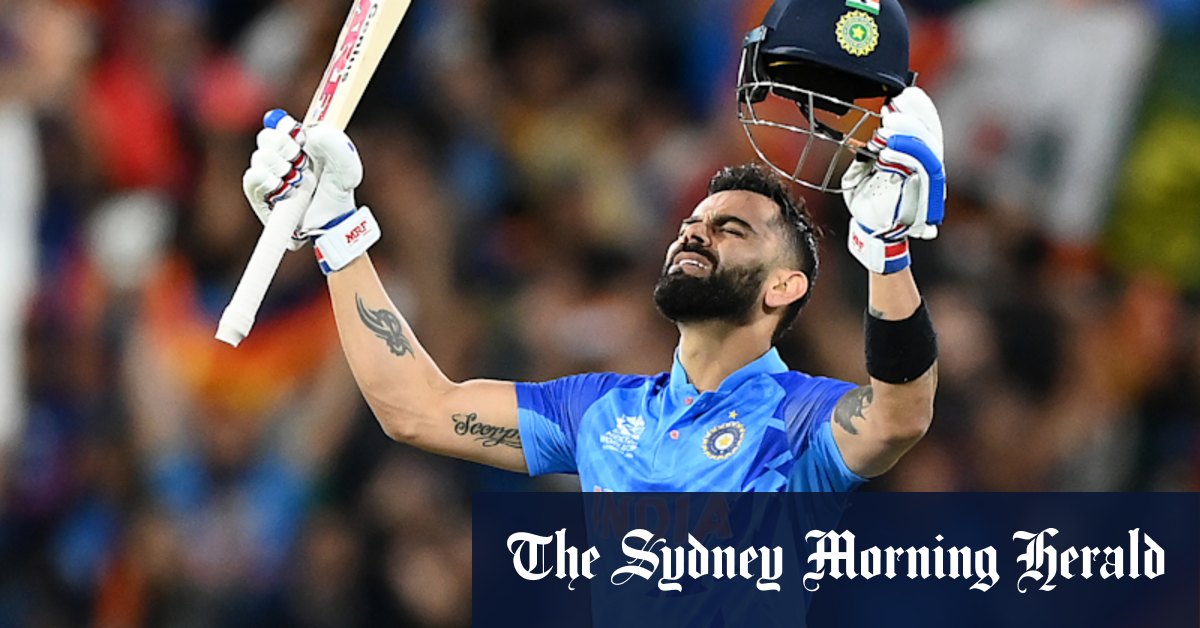 T20 World Cup 2022: India's Virat Kohli foils Pakistan in front of 90,000 at MCG - Vimarsana News
