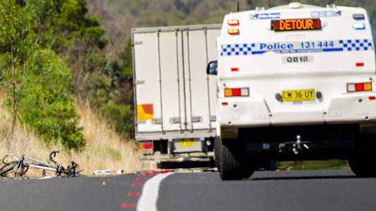 Truck driver charged over crash that killed Canberra cyclist