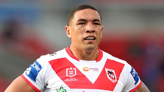Tyson Frizell wished he could have brought more success to the Dragons.