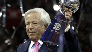 New England Patriots owner Robert Kraft was caught in a police sting on a massage parlour.