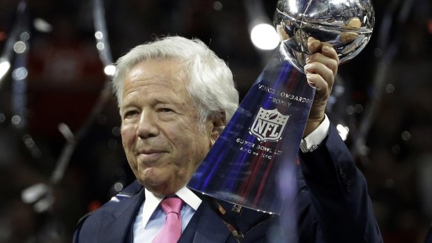 New England Patriots owner Robert Kraft.