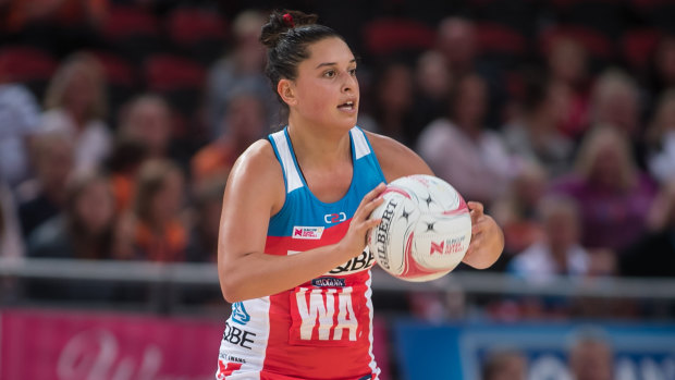 Cruel blow: NSW Swifts player Claire O'Brien has been ruled out for the season.