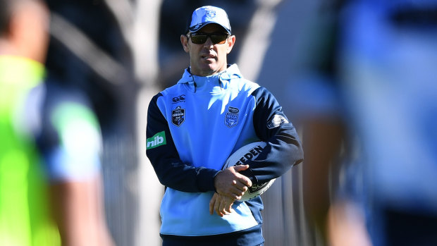 Team first: Brad Fittler not only picked the Blues' outfit but also told any selfish players to leave camp right now.