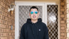  Young property investor Edward Jiang, at his home in Guildford in Sydney.