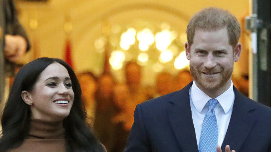 The Duchess and Duke of Sussex.