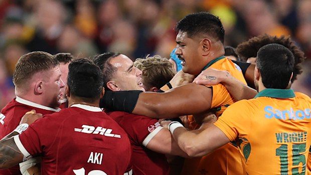 Will Skelton’s physicality was vital against the British and Irish Lions.