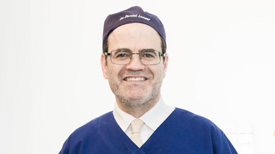 Cosmetic surgeon Daniel Lanzer