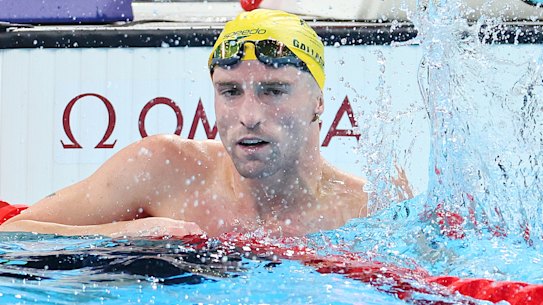 Tom Gallagher won Australia’s first gold medal of the Paralympics on Thursday in Paris. 