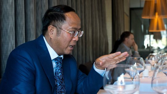 Huang Xiangmo became a well-connected political donor during his time in Australia.