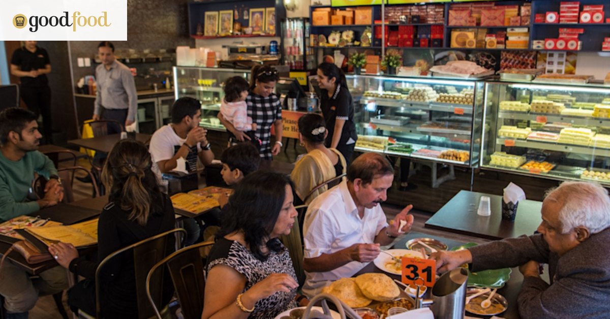 This Harris Park restaurant sells Indian sweets by weight