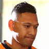 RLPA bans players from NRL poll as Folau gains support for return