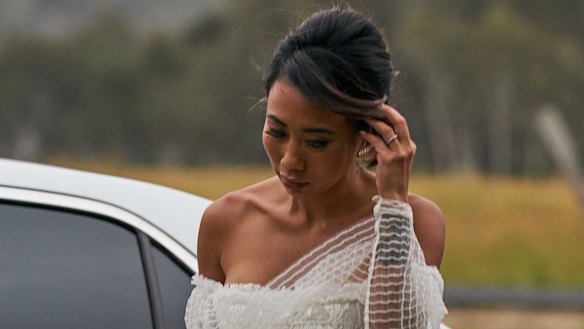 Ning was rejected by Mark, just after she told him she wanted to stay with him.