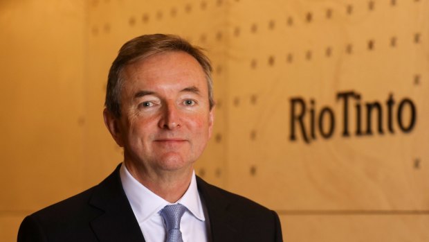 Forget coal: Rio Tinto chairman Simon Thompson.