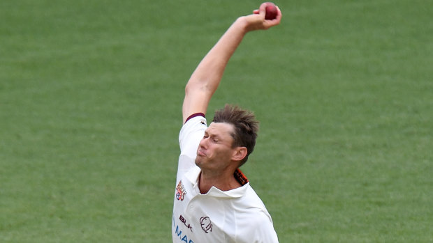 Cameron Gannon in action for Queensland.