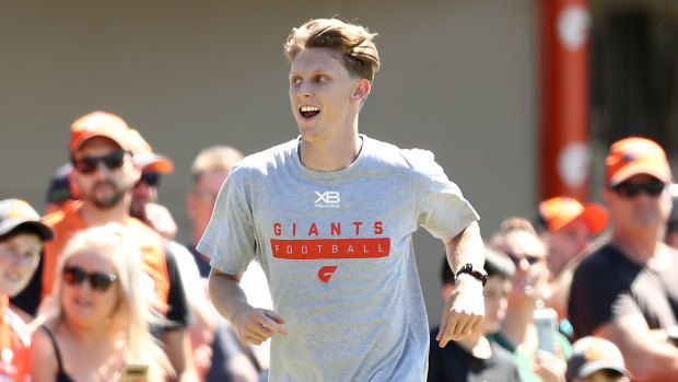 Lachie Whitfield is expected to play in the grand final, but will need to step up his training on Wednesday.