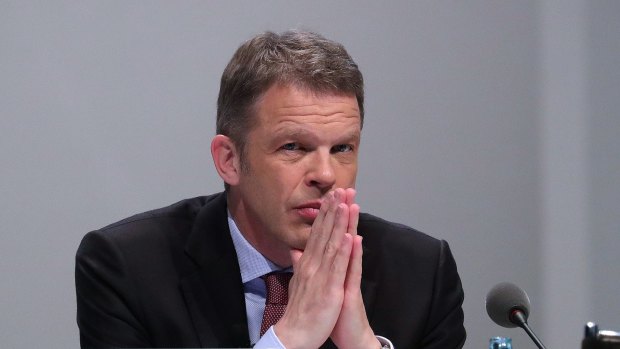 Christian Sewing, chief executive officer of Deutsche Bank.
