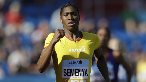 Caster Semenya will compete in the 3000m in California.