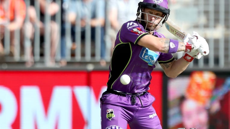 Matthew Wade in action during the Big Bash.