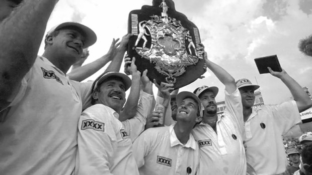 Queensland win the Sheffield Shield for the very first time - 1995.