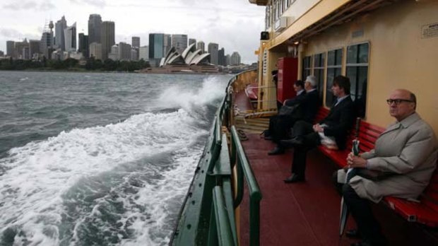 Catching a ferry to work is one of the best parts of living in Sydney.